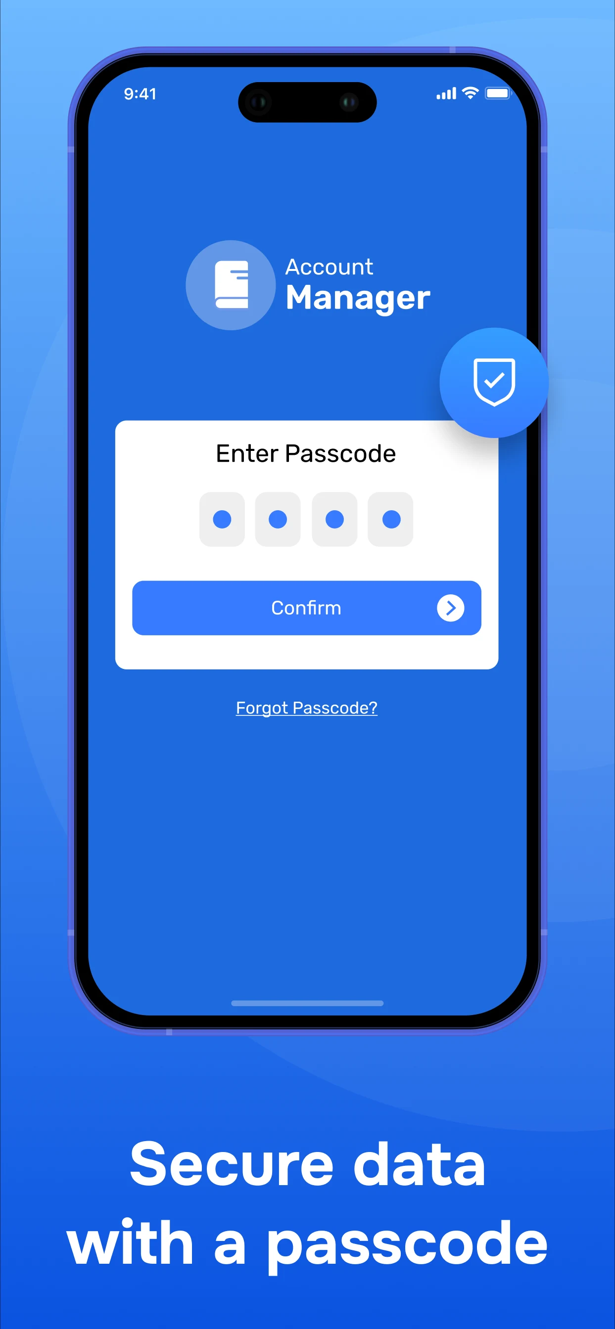 Account & Expense Manager screenshot